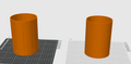 Compact 3D printed storage container
